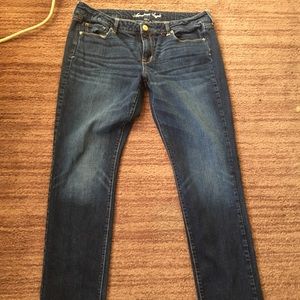 American Eagle Dark wash size 16Long boot cut